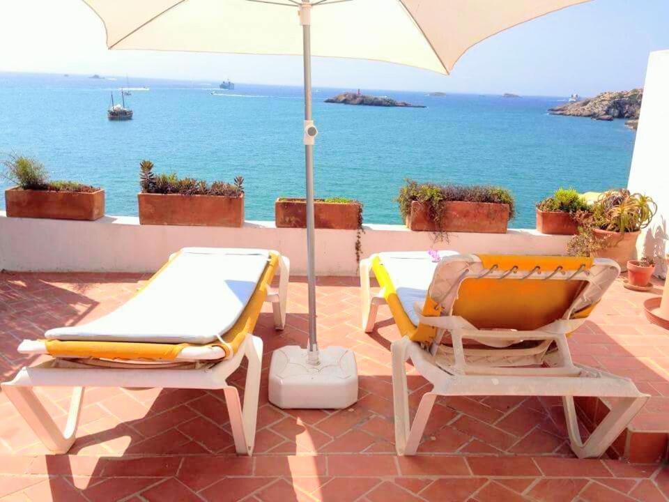 Mirador De La Virgen Atico Con Terraza Y Estudio Sin Terraza Apartment อิบิซาทาวน์ ภายนอก รูปภาพ